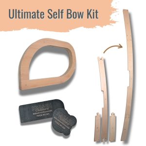 Kabash Outdoors Ultimate Self bow kit includes all bow products in one - recurve bow for, backset form, bow scraper